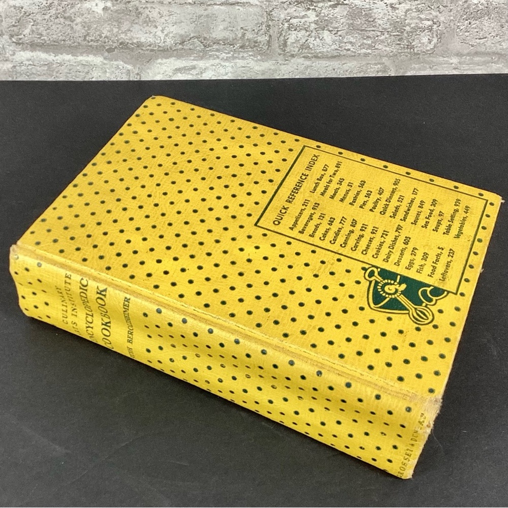 Vintage 1948 Culinary Arts Institute Encyclopedic Cookbook Ruth Berolzheimer - Picture 2 of 16